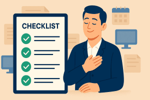 Checklist da gestão eficiente