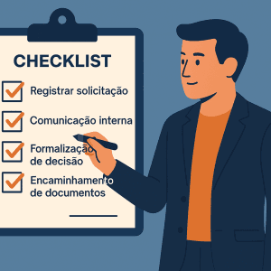 Checklist de uso do memorando