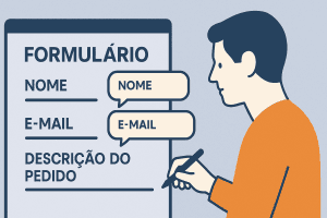 Como pedir uma informação