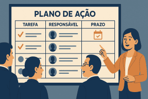 Criação do plano de ação