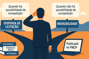 Diferença entre Dispensa e Inexigibilidade