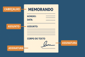 Estrutura de um memorando