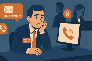 Falta de resposta dos setores internos