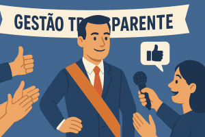 Fortalecimento do prefeito pela transparência