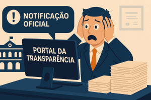 Notificação no Portal da Transparência