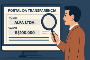 Transparência e publicação no portal